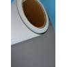 Buy cheap Eco-Sovlent Satin Grey Back PET Film 350mic/450GSM for X Banner / display/ Roll up Banner stand from wholesalers