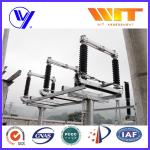 126KV Motor Operated High Voltage Disconnect Switch For Power Substation GW37