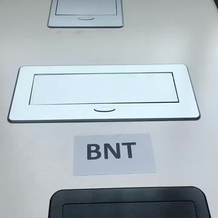 BNT European power conference table socket with media interface