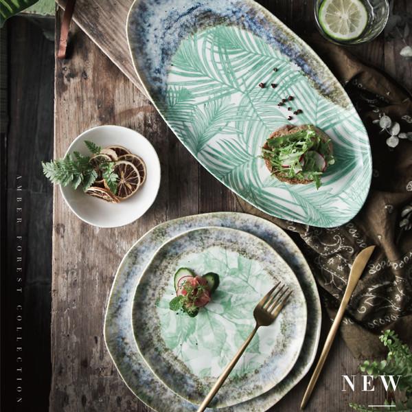 Buy cheap 23cm Square Ceramic Stoneware Dinnerware Sets from wholesalers