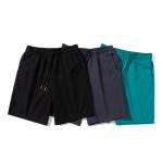 Oem Factory Manufacturer Custom Logo Elastic Waistband Shorts Soft 100% Cotton