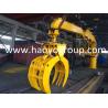 Buy cheap Professional supplier Stationary hydraulic Knuckle Boom Crane with clamshell grab from wholesalers