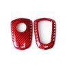 Buy cheap Genuine Glossy Twill Cadillac Carbon Fiber Car Key Case from wholesalers