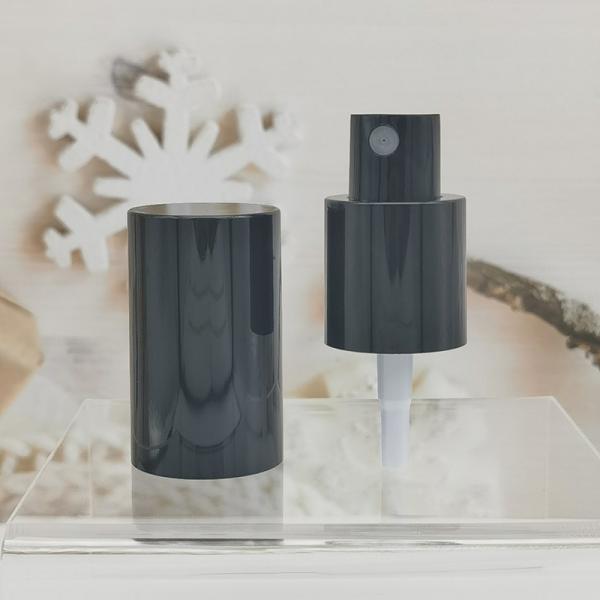 Buy cheap 20/410 Black Fine Mist Sprayer With Full Cap Cover Smooth Closure 0.2cc from wholesalers