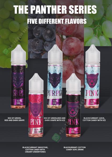 Buy cheap Plastic Bottle Type 30ml Vaping Juice Nic Salt Vaping Liquid VGOD BLVK NASTY from wholesalers