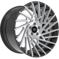 Buy cheap 2-piece forged wheels Brush Custom 21 Inch Rims 5x112 For Audi R8 V10 Spyde product