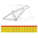 Toray T700 Mtb Carbon Bike , DECK6.0 Sava Carbon Mountain Bike
