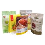 Printed Flat Bottom Coffee Packaging Pouch With Valve Zip Lock