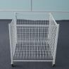 Buy cheap Supermarket Retail Display Baskets Steel Wire Dump Bins With Wheels from wholesalers