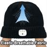 Buy cheap LED Bluetooth Beanie With headlamp,Unisex USB Rechargable hands free headlights Women Men Gifts for Dad Him Husband from wholesalers