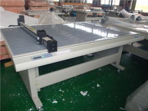 China Thin PVC Flatbed Digital Cutting Machine / Cardboard Cutting Machine Pen Drawing on sale