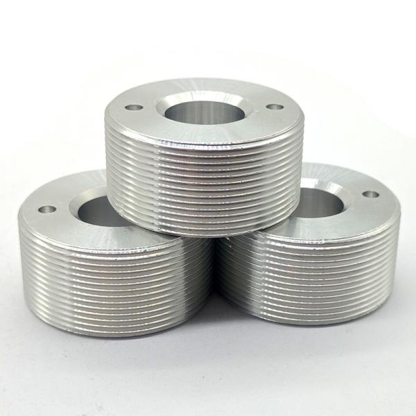 Buy cheap Polished CNC Stainless Steel Parts Circular Thread Rolling Dies Silver from wholesalers