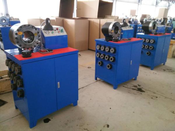 Buy cheap Electric Steel Industrial Hydraulic Hose Pipe Crimping Machine For Different Pressure Hose from wholesalers