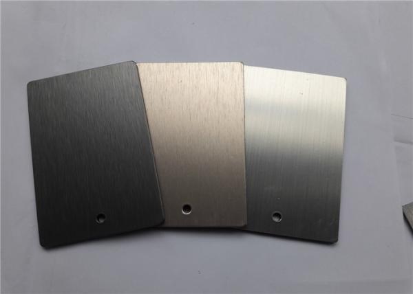 Buy cheap Brushed Finished Painted Aluminum Sheets Customizable Width Good Rigidity from wholesalers