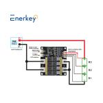 Enerkey 3S BMS 12V 120A Li-ion LifePo4 Lithium Battery Protection Board Balance
