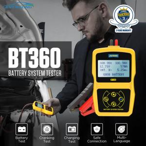 Wholesale CE Car Diagnostic Tester BT360 12V Digital Automotive Battery Tester Analyzer from china suppliers