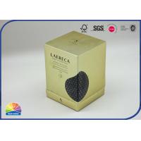 Buy cheap Golden Shinning Paper Rigid Shoulder Box Jewelry For Christmas Gift Packaging product