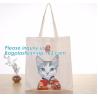 Buy cheap Lady Fashion Cotton Canvas Bag Rope Handle Tote Shopping Bag for Girls,printed rope handle cotton canvas tote bag bageas from wholesalers
