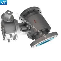 Buy cheap 316SS High Pressure High Temperature Ball Valve Pneumatic Actuator product