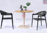 0.43cbm PE Rattan Aluminum Garden Chair Power Coating Outdoor Furniture