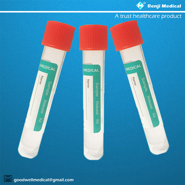 60x48x35cm Specimen Collection Tube , Novel Coronavirus Sterile Swab Tube