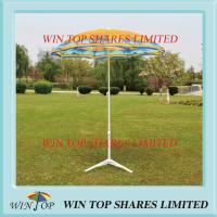 Buy cheap Steel Base Tropical Style Beach Umbrella product