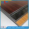Buy cheap 2 / 3 / 4 / 5 / 6mm Fireproof Wooden Aluminum Composite Panel Sheet FEVE from wholesalers