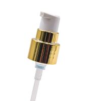 Buy cheap Polypropylene Cosmetic Hand Pump 20mm/410 Gold Dispenser Pump product