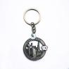 Buy cheap 3D Antique Silver Metal Key Chains Zinc Alloy Las Vagas Souvenir Keyring from wholesalers
