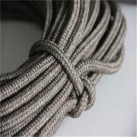Buy cheap Manufacture Provide Black 6mm Size Round Woven Braided Rope For Patio Chair product