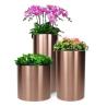 Buy cheap Variety of colors and sizes custom outdoor metal flower pot planter cute from wholesalers