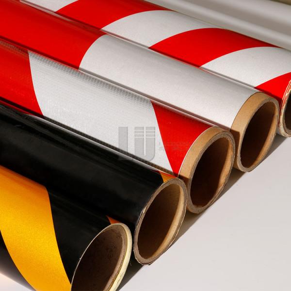 Reflective Tape White and Red Strip Reflective Tape Red White Diagonal