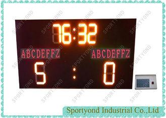 Buy cheap Waterproof Outdoor Led Electronic Football Scoreboard For Five-A-Side Futsal Match from wholesalers