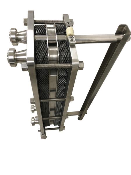Buy cheap Food Industry Plate Frame Heat Exchanger With Glue Sealing Gasket φ38-DN50 from wholesalers