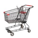 TGL Big Shopping Cart Trolley 75L ODM For Shop Market Aluminium Material