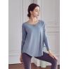 Buy cheap BSCI certified Women'S Long Sleeve Sports T Shirts Female Athletic Wear from wholesalers