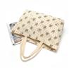 Buy cheap high quality reusable canvas shopping bag ladies tote bags with zipper fashionable cotton handbag school bag for kids from wholesalers