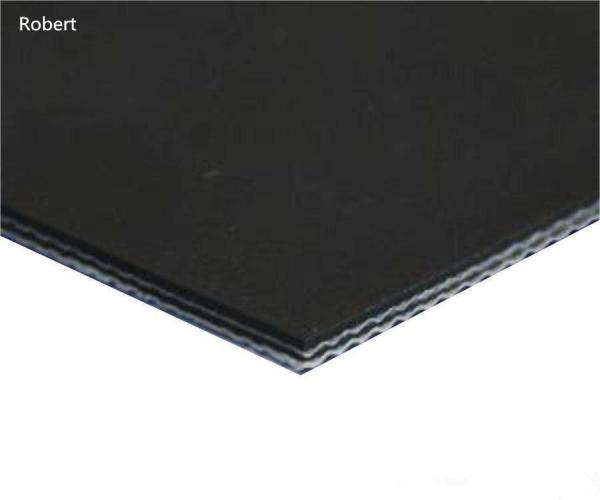 Buy cheap Material Handling Polyurethane Conveyor Belt Low Elongation Black Color from wholesalers