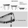 Buy cheap 50*22*10/30/40cm DIY Beach Picnic Camping Coffee Dinning Tactical Table for Courtyard from wholesalers