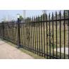 Buy cheap Powder Coated Security Picket Tubular Steel Fence , Ornamental Fence Panels from wholesalers