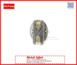 lock metal bag buckle for bags