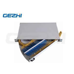 Buy cheap 19' 1U Side Pull Out Rack Mount Fiber Optic Patch Panel product