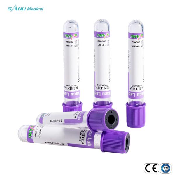 Buy cheap Vacuum Blood Collection Tube EDTA 8ml PET Material from wholesalers