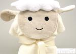 100% Cotton Hooded Baby Bath Towels ,Toddler Hooded Towels With Embroidery Logo