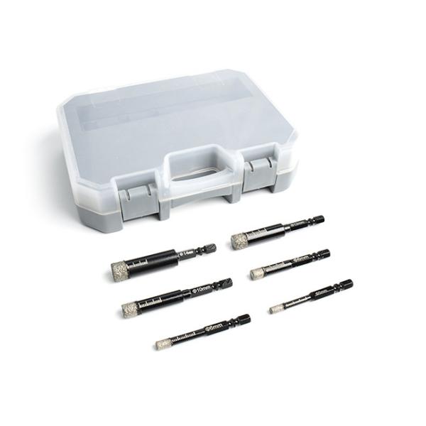 1/4'' Shank Brazing Diamond Glass Cutting Hole Saw Bits Hole Saws