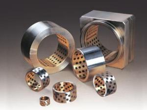 Wholesale Durable Metal Bushing Sleeve , Steel Copper Inlaid Self Lubricating Bushing from china suppliers
