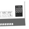 Buy cheap Iron ABS CADR 1600m3/h Wall Mounted Air Purifier Indoor High Efficiency Sterilization from wholesalers
