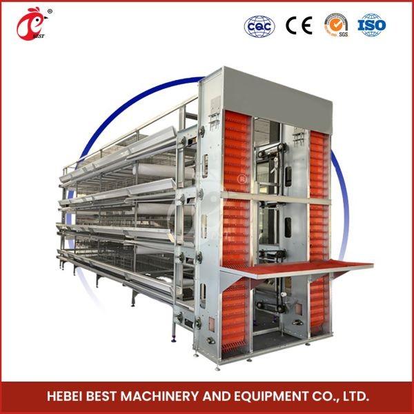 Buy cheap Large Capacity Galvanized Steel Cage System For Poultry Farm Mia from wholesalers