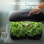 12 Pods Hydroponic Planter Grower Harvest Vegetable Lettuce Flower 24W with