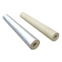 Buy cheap Fireproof Insulated Mineral Wool Tube Insulation Rock Wool Pipe Cover In HVAC product